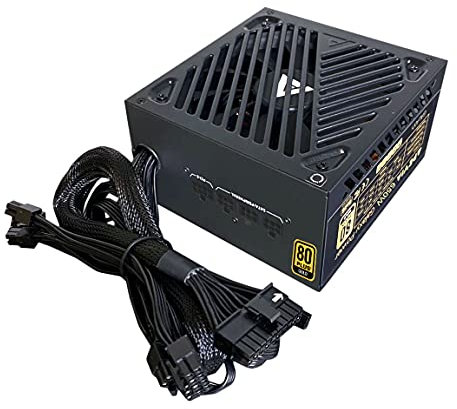 Apevia ATX-GX650W Galaxy 650W 80+ Gold Certified Active PFC ATX Fuente de alimentación semimodular para Juegos
