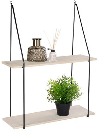 Moderne, Elegante Schweberegal dekorative Regale Organizer für Schlafzimmer Wohnzimmer Küche Flur (L) 78 x (B) 32 x (H) 34 cm