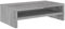 vidaXL Supporto per Monitor Grigio Sonoma 42x24x13cm Legno Multistrato