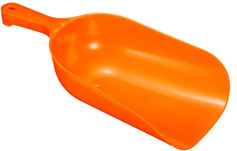 PATIKIL Ice Scoop, PP Plastic 12 Ice Maker Flour Cereal Sugar Utility Handle Shovel for Home Kitchen, Yellow