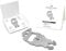 Geschenkartikel: ROMINOX Key Tool // Santa, 15 Funktionen, Keytool Schlüsselanhänger, Einkaufswagenlöser, Edelstahl Multitool + Funktionsbeschreibung, Multifunktionswerkzeug, für Adventskalender