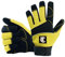 Safety Work Gloves Gardening Working Gloves Mens Women Mechanic Construction Utility Flexible Padded Palm Protection Touch Screen Breathable Builder Multi-Functional (Yellow, L)