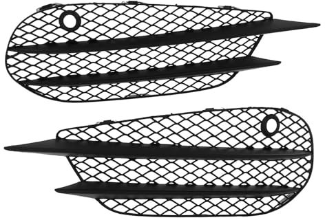 CKLS Frontstoßstange Untere Nebelscheinwerfer Lampe Gitter Für Benz C-Class W205 C43 C205 S205 AMG Line 2015‑2018 Rechts/Links Nebelscheinwerfer Gitter Zubehör