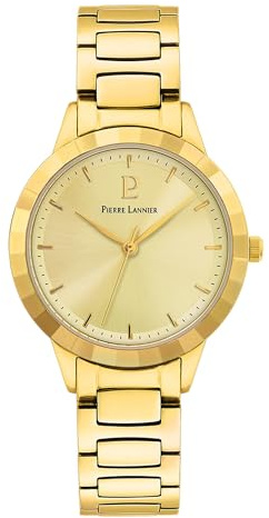 Pierre Lannier Montre Femme Galiera Acier doré