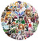 The Rising of The Shield Hero Aufkleber Charaktere Naofumi Iwatani Raphtaria Figur PVC Wasserdicht Graffiti Aufkleber Für Laptop Skateboard Telefon Gitarre Fahrrad Notebook DIY Dekoration