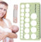 Nipple Measuring Tool - Stencils Silicone,Breast Flange Measuring Tool Breast Pump Sizing Tool New Mothers Musthaves for Women