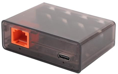 Zunate 1 in 4 Out Gigabit Network Cable Splitter, 1000Mbps Ethernet Splitter 1 to 4 Ports with USB Powered for LAN RJ45 Router Switch, Compatible with Cat5 5e 6 7 8 Cable