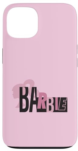 Logo Barbie Mixte Noir et Rose Coque pour iPhone 13