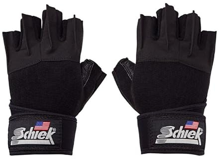 Schiek Trainingshandschuhe Platinum Gel Handschuhe mit Bandage