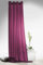 heimtexland Gardinen modern, Vorhang mit Ösen, Farbe Beere, Höhe 245cm x Breite 140cm, Ösenschal neu Typ118