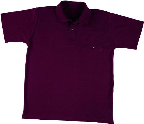 Pique - Shirt 1/2 A Farbe bordeaux Größe M