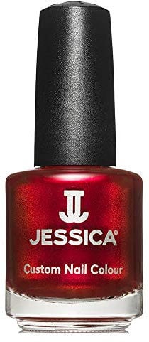 JESSICA Custom Colour Nail Polish | Award-Winning Polish | Strengthening Nail Polish, Long Lasting Nail Varnish | Chip-Resistant & Hard-Wearing for Salon-Quality Finish | Passionate Kisses | 14.8ml