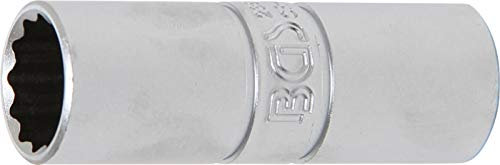 BGS 2385 | Spark Plug Socket with Rubber mount, 12-point | 12.5 mm (1/2) Drive | 16 mm