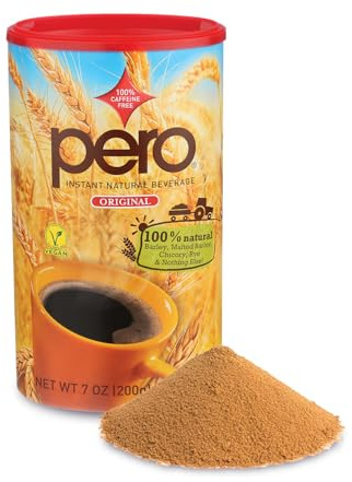 Pero Instant Natural Beverage | Vegan Coffee Substitute | 7OZ (1 Pack)