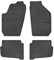 Gummi Fußmatten passend für Audi A4 Limousine/Avant ab 10/2015-2024 (8W/B9) AZUGA AZ10090232 Gummimatten Automatten