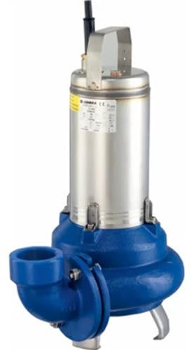 Lowara Domo Submersible Electric Pump for Dirty Water 1.5kW HP 2 Three-Phase Stainless Steel Impeller