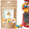 ScrapCooking - Recharge Machine Bubble Gums - Sachet 250 g - Chewing Gums Ronds Multicolores pour Appareil Chewing Gum Vintage - Bonbon Boule - 0468