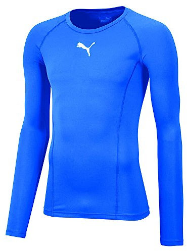 PUMA Enfant Liga Baselayer Sous v tement fonctionnel, Electrique Bleu Lemonade, FR : Taille unique (Taille Fabricant 140) EU