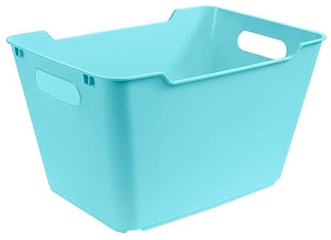 keeeper Aufbewahrungsbox, Strukturierte Oberfläche, 12 l, Lotta, Hellblau