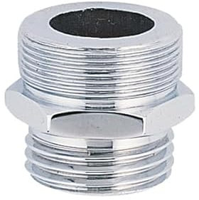 Manguito Adaptador para Caño de Grifo Macho 1/2 - Macho 21x100 | Conexión Segura y Resistente | Rosca de Precisión para Grifería | Instalación Fácil | NOYON & THIEBAULT