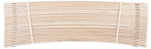 Jekatex 7 Zonen Lattenrost Rahmenlos, Birkenholz, FSC Zertifiziert, 140 x 200