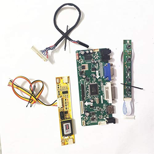 Für LTM200KT03/B 20 Zoll 1600 * 900 M.NT68676 Bildschirm Controller Laufwerk Board LCD PC Monitor Panel CCFL LVDS 30Pin HDMI DVI VGA DIY Kit (LTM200KT03-B)