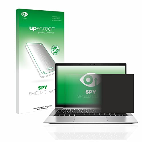 upscreen Blickschutzfolie für HP EliteBook 830 G8 | Anti-Spy Displayschutz Made in Germany Privacy Screen Protector Sichtschutz Blaulichtfilter Klare Folie