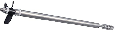 Perfeclan technisch RC-Bootswellen, mit Propellerwellenhülse RC-Schiffszubehör-Antriebswelle ersetzt für RC-Boot-Ersatzteile-Zubehör, 20 x 15 cm 4,0 mm