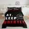 Wrestle-Bettwäsche-Set, volle Größe, Sport-Thema, Bettwäsche-Set für Kinder, Jungen, Mädchen, Teenagerzimmer, Wrestling-Dekoration, Bettdecke, superweiches Bettwäsche-Set, 3-teilig