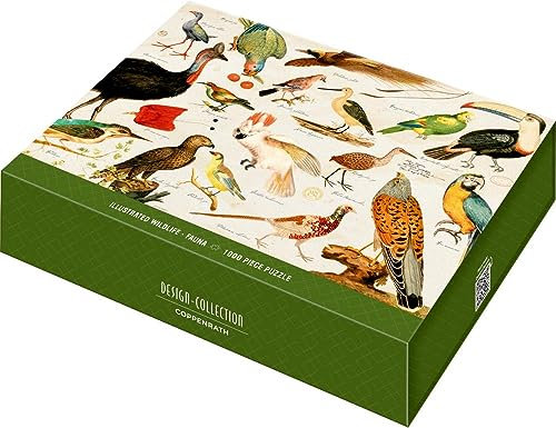 Coppenrath F Puzzle - Illustrierte Tierwelt. 1000 Teile