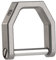 MecArmy Titanium D Ring Key Shackle, U Shape Key Ring Horseshoe Clasp for Car Fob, Key Organizer Keychain, Stonewashed, M, Medium