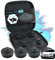PLANGER® Tesla Wagenheber Beläge - 4X ENRGY PAD + 4 VENTILKAPPEN (Model 3 - Model S - Model Y - Model X) 10 Jahre Garantie - Bruchsicher 3t