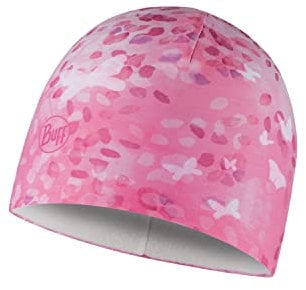 Buff Cappello in Microfibra e Pile per Bambini SIMATHY Pink Girl Taglia Unica
