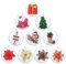 Surflyee 20 Stück Weihnachtskugeln, 8CM Kugeln zum Befüllen, Plastik Transparente Acrylkugeln Zum Befüllen, Christbaumkugel, Acrylkugeln mit Aufhänge-öse, Weihnachtsbaum Kugeln(8CM)
