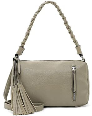 Emily & Noah Umhängetasche E&N Valencia 1170 Damen Handtaschen Uni khaki 910