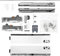 BLUM Schubladenschienen TANDEM SET; Zargenhöhe 83mm, mit TIP-ON BLUMOTION Einheit, 20kg, NL300mm, Seidenweiß, bis max. KB1400mm