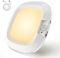 APCENS Motion Sensor Ceiling Lights, No-Wiring LED Battery Operated Wall Light Indoor, Ideal for Closet Loft Porch Stairway Shed Hallway Laundry Basement (Warm Light Rechargeable, 1 Pack)