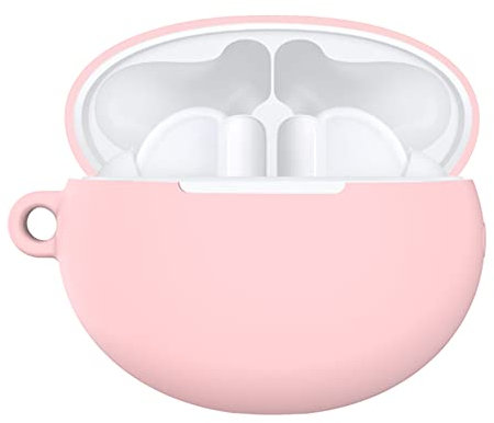 BAIDIYU Custodie Auricolari per Huawei Freebuds 5i, TPU Morbido, Protezione All Inclusive, Antiurto, a Prova di Caduta Cover per Huawei Freebuds 5i.(Rosa)