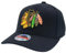 Mitchell & Ness Classic Red NHL Team Logo Snapback - Chicago Blackhawks, Black