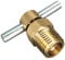 1/4 Inch NPT Brass Drain Valve for Air Compressor Tank Replacement Part