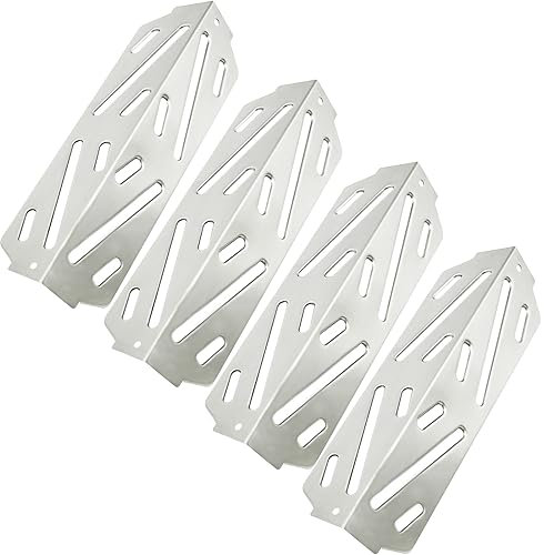 HONSIN Edelstahl-Wärmeabweiser für Weber 66041 66686, für Weber Genesis II E-410, E-415, E-435, Genesis II LX E-440 Series Gasgrills