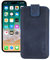 Suncase Leder Tasche kompatibel mit iPhone 15 Pro (6,1 Zoll) Hülle mit ZUSÄTZLICHER Transparent Case | Schale | Silikon Bumper Handytasche (mit Rückzugsfunktion und Magnetverschluss) in Pebble-Blue