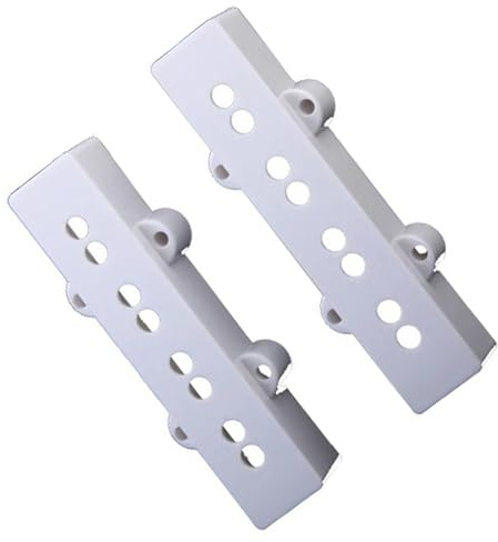 Weißes Bassgitarren-Set Mit Offener Halsbrücke Und Pickup-Abdeckung Für Elektrische 4-Saiter-Bassgitarre Gitarre Instrument Accessories