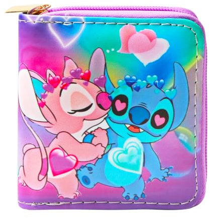 Philoctes Kinder Geldbörse Anime Geldbörse Mini Wallet Kleine Wallet mit Reißverschluss Wallet Geschenke für Fans Jungen Teenager Mädchen