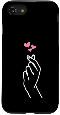 Hülle für iPhone SE (2020) / 7 / 8 Korean Finger Heart Kpop Merch K-pop Merchandise Kdrama