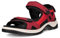 ECCO Femme Offroad Sandales de Sport, Brick/Chili Red, 42 EU