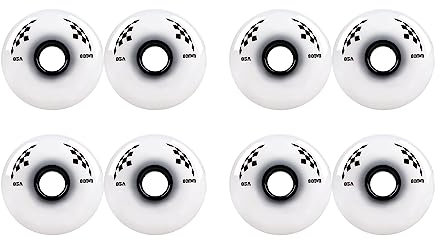 Rollschuh Rollen Indoor/Outdoor Rollschuhe Räder 85A Inline Räder Ersatzrad 8 Stück 68 mm 72 mm 76 mm 80 mm Inline Räder für Gepäckräder Rollerräder