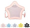 semmoi Ita Bag Kawaii Sternförmiger Rucksack - Große Kapazität Wasserdicht Leicht Crossbody Tasche, Pink
