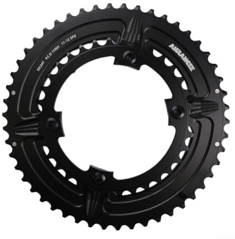 Compatibilidad mejorada con plato asimétrico de carretera 105 R7000 R8000, 50 34T DURAACE FCR9100 (34/50T)