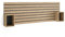 Skraut Home | Tête de lit | avec Tables de Chevet | 214x70x3 | Lit 120,135,140,150,160 cm | Panneaux Muraux | Style Moderne | Chêne